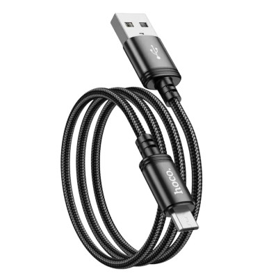 USB кабель Hoco X89 microUSB black USB кабель Hoco X89 microUSB black