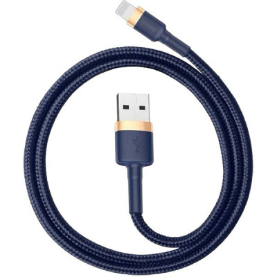 USB кабель Baseus CALKLF-BV3 Lightning blue gold USB кабель Baseus CALKLF-BV3 Lightning blue gold