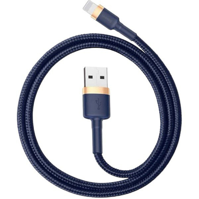 USB кабель Baseus CALKLF-BV3 Lightning blue gold