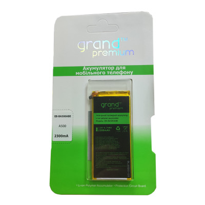 Акумулятор Samsung A5 2015 A500 EB-BA500ABE Grand Premium Акумулятор Samsung A5 2015 A500 EB-BA500ABE Grand Premium
