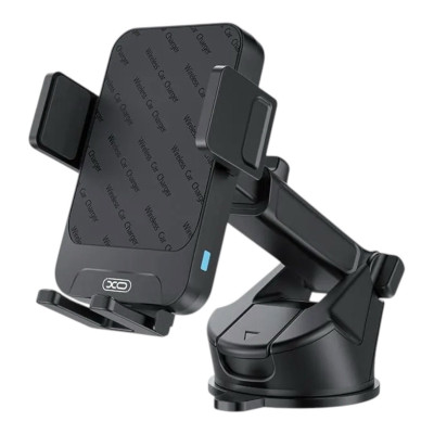 Автотримач XO WX043 wireless charging black