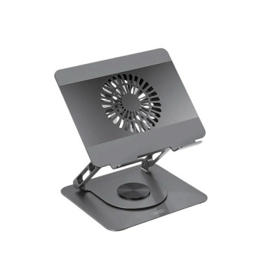 Настільний тримач XO C182 Metal Notebook Holder + Lighted Colourful Radiator Grey