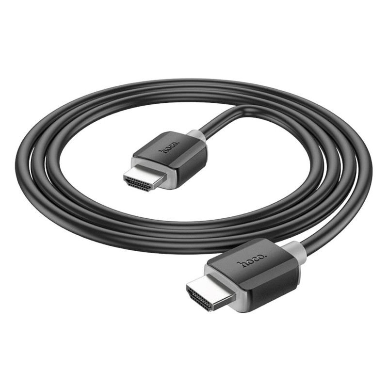 Кабель HOCO US08 HDMI на HDMI 1m, 4K black Кабель HOCO US08 HDMI на HDMI 1m, 4K black