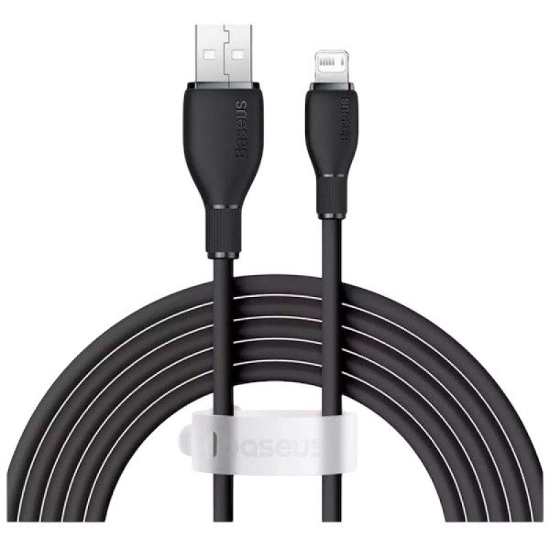 USB кабель Baseus Lightning P10355700111-01 black 2m