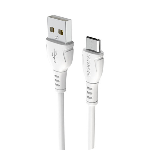 USB кабель Borofone BX51 microUSB white USB кабель Borofone BX51 microUSB white