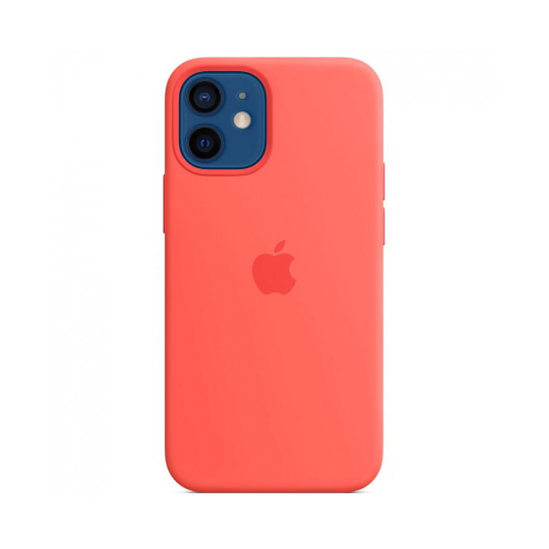 Накладка Original Silicone Case iPhone 12 mini pink