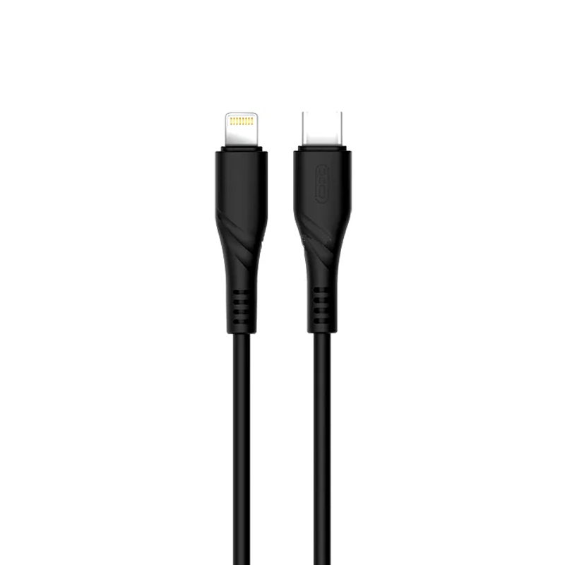 USB кабель XO NB123 Type-C на Lightning PD black