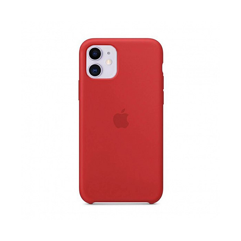Накладка Original Silicone Case iPhone 11 red