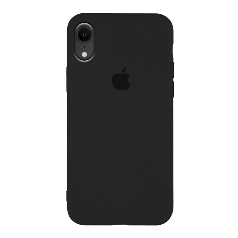Накладка Original Silicone Case iPhone XR black