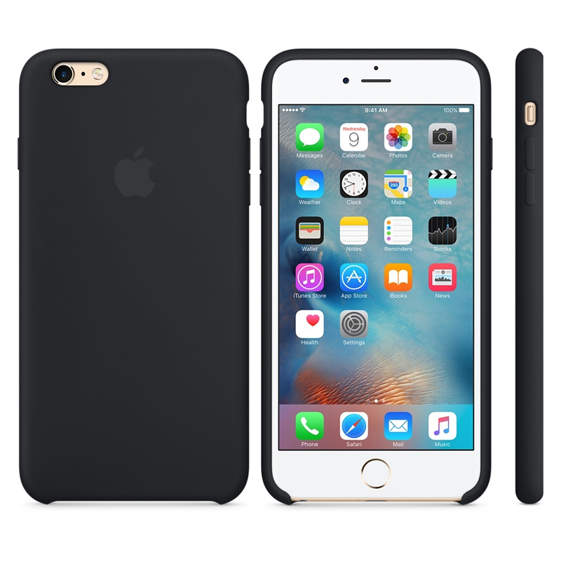 Накладка Original Silicone Case iPhone 6 Plus, 6S Plus black