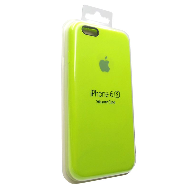 Накладка Original Silicone Case iPhone 6, 6S salad