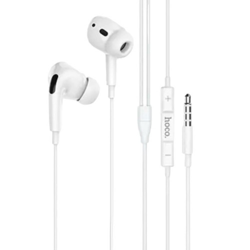 Навушники Hoco M101 Pro з мікрофоном white