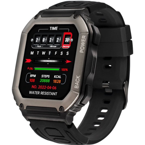 Смарт годинник Gelius Tactical Navy GP-SW007 Black