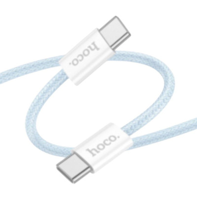 USB кабель Hoco X104 Type-C to Type-C blue 2m USB кабель Hoco X104 Type-C to Type-C blue 2m