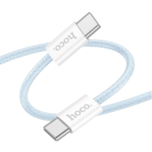 USB кабель Hoco X104 Type-C to Type-C blue 2m USB кабель Hoco X104 Type-C to Type-C blue 2m