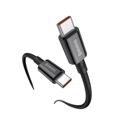 USB кабель Baseus Type-C to Type-C CATYS-C01, 100W black 2 метри USB кабель Baseus Type-C to Type-C CATYS-C01, 100W black 2 метри