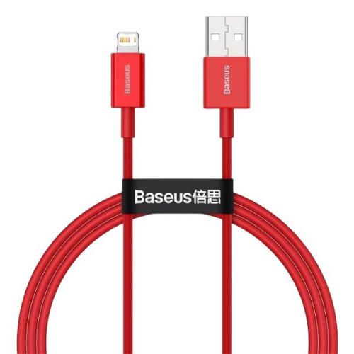 USB кабель Baseus Lightning CALYS-A09 red