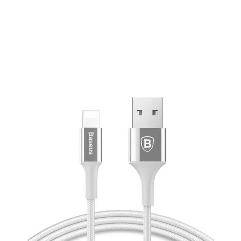 USB кабель Baseus CALSY-D0S shining Lightning silver