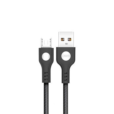 USB кабель XO NB107 microUSB black USB кабель XO NB107 microUSB black