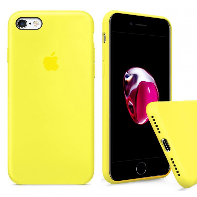 Накладка Original Silicone Case iPhone 6, 6S flash