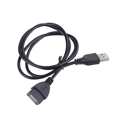 USB подовжувач 80 см метра black