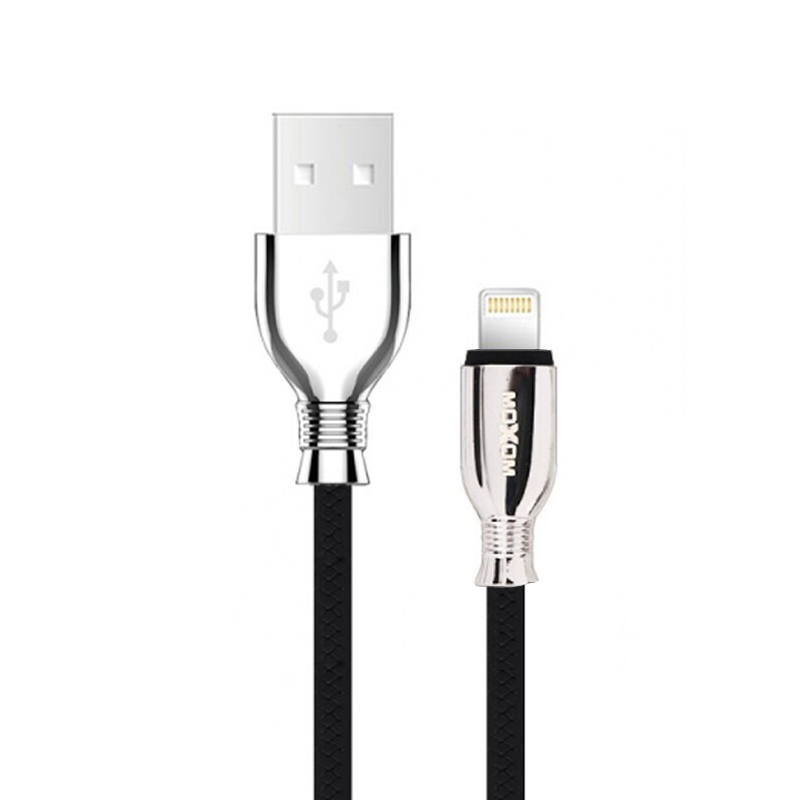 USB кабель Moxom CC-77 Lightning black
