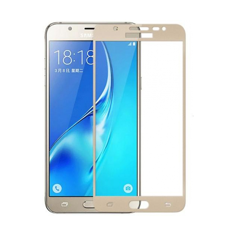 Захисне скло Glass Samsung J710 Galaxy J7 2016 9D gold
