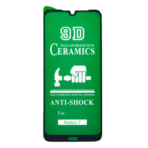 Захисне скло Glass Xiaomi Redmi 7 Ceramic black Захисне скло Glass Xiaomi Redmi 7 Ceramic black
