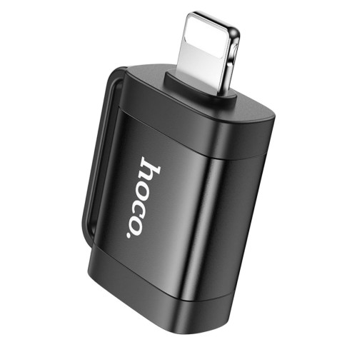 Перехідник OTG USB-Lighting Hoco UA31A black Перехідник OTG USB-Lighting Hoco UA31A black