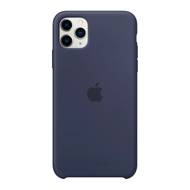 Накладка Original Silicone Case iPhone 11 Pro Max midnight blue
