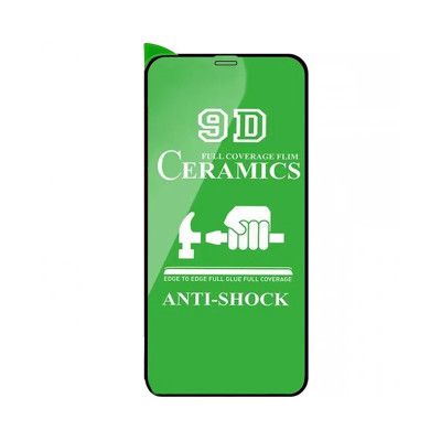 Захисне скло Glass iPhone 12, 12 Pro Ceramic black Захисне скло Glass iPhone 12, 12 Pro Ceramic black