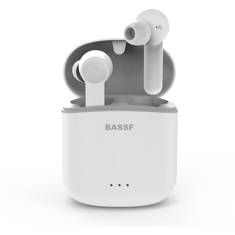 Навушники Bluetooth Bassf VR-510 FlyBuds white