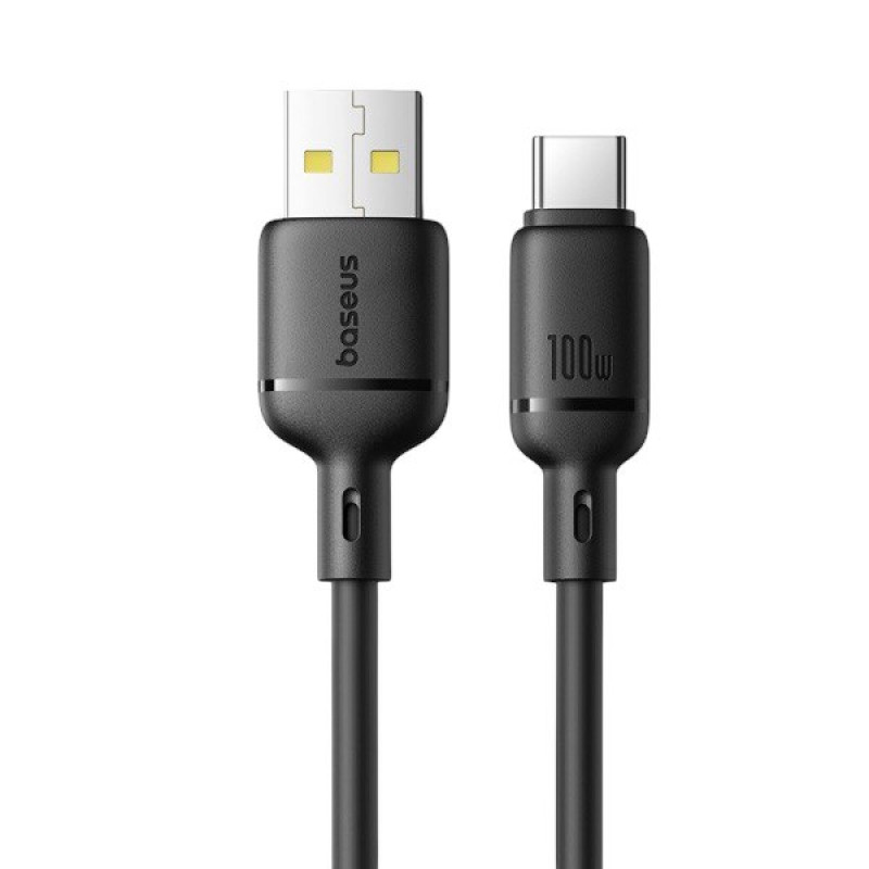 USB кабель Baseus Type-C P10377703113-01 100W black 2m