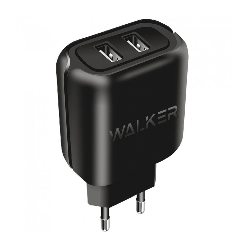 Зарядний пристрій Walker WH-27 2 USB 2100 mA black