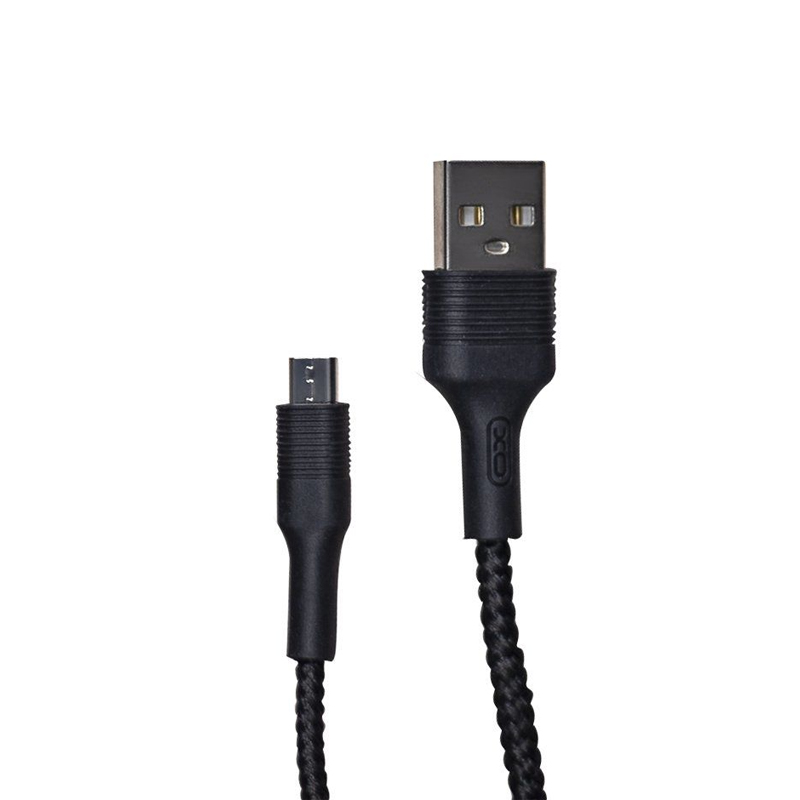 USB кабель XO NB51 microUSB black