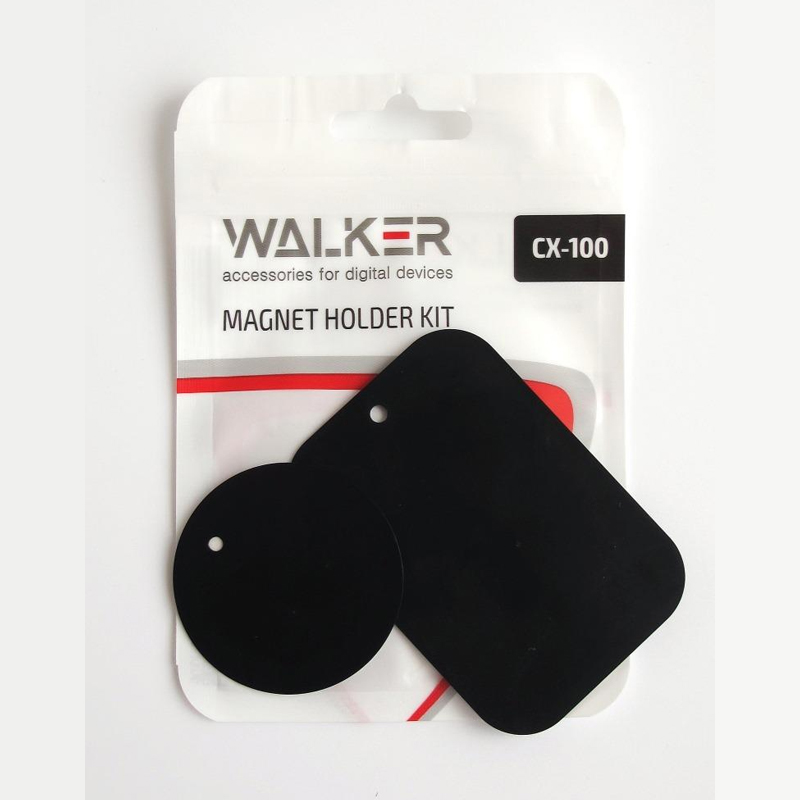 Комплект металевих пластин Walker CX-100 для манітних автотримачів