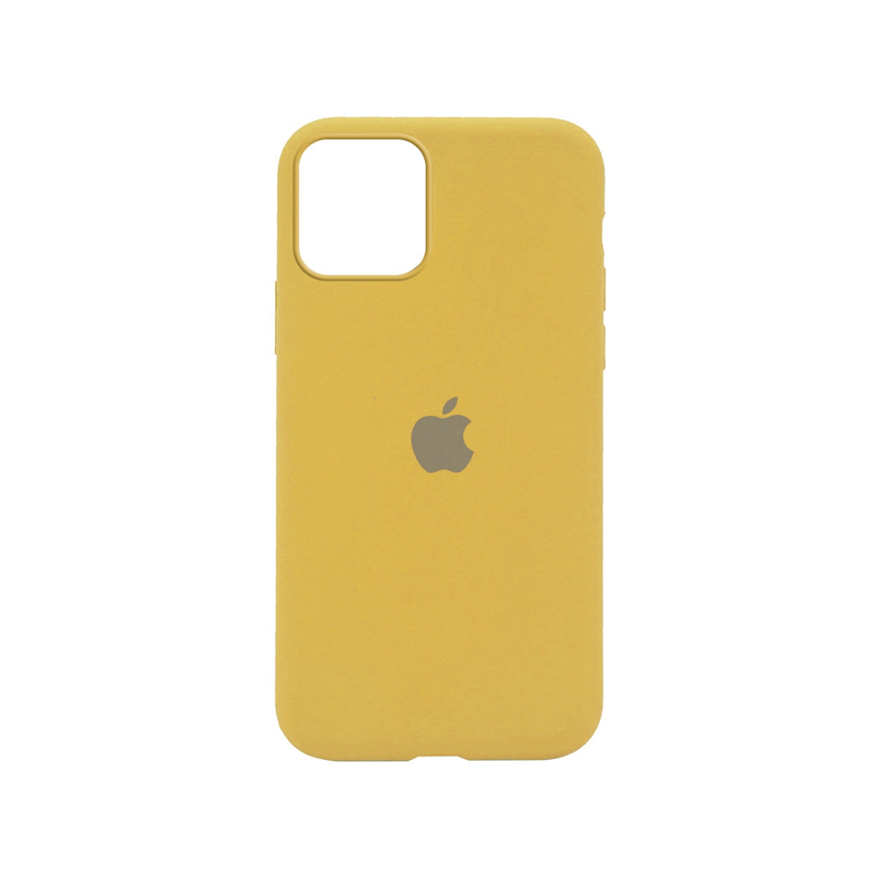 Накладка Original Silicone Case iPhone 12 mini yellow