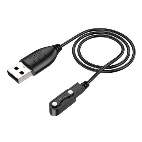 Кабель USB для заряджання Cмарт годинників магнітний Hoco Y7 Pro 2 pin (3 x 10 мм)