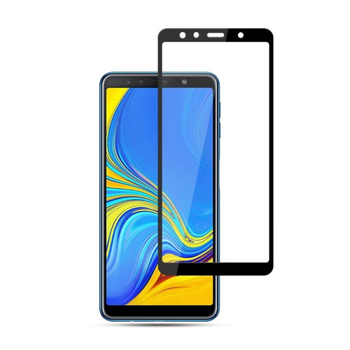 Захисне скло Glass Samsung A750 Galaxy A7 2018 Full Glue black