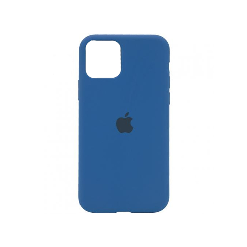 Накладка Original Silicone Case iPhone 13 Pro (03 navy blue) Full
