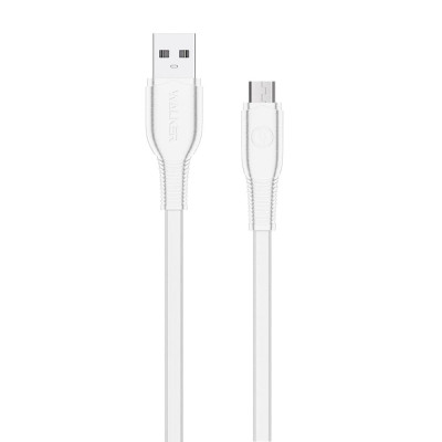 USB кабель Walker C595 microUSB white USB кабель Walker C595 microUSB white