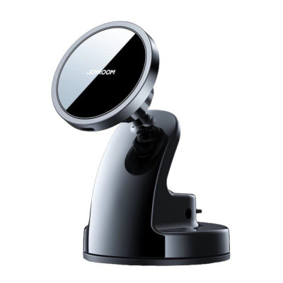 Автотримач Joyroom JR-ZS240 Magnetic, MagSafe,  Wireless Car 15W на присосці black Автотримач Joyroom JR-ZS240 Magnetic, MagSafe,  Wireless Car 15W на присосці black