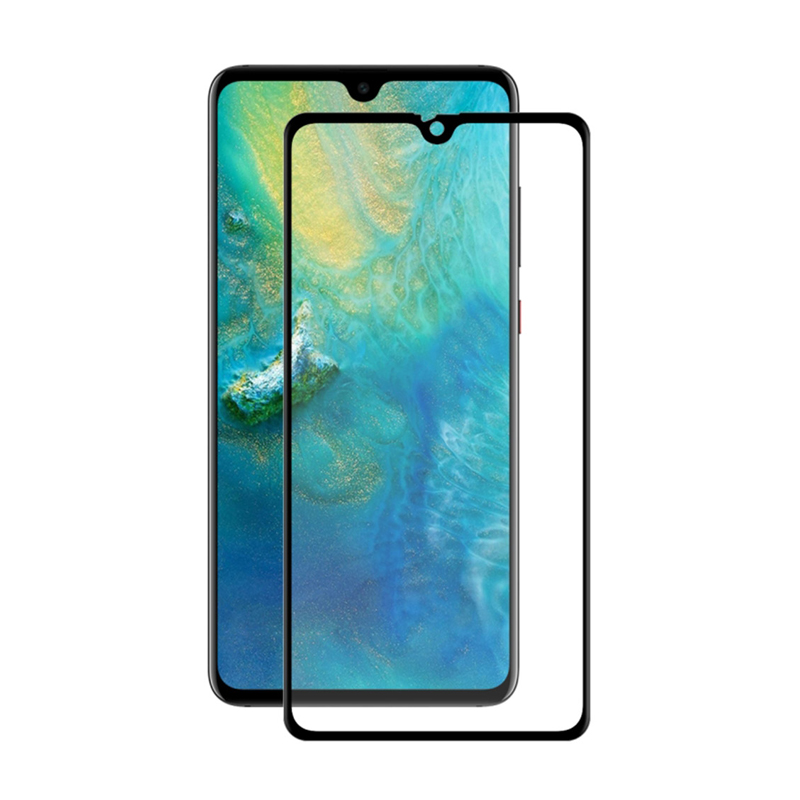 Захисне скло Glass Huawei Mate 20 9D black