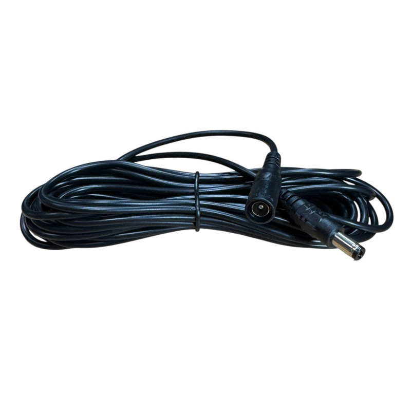 Кабель-подовжувач для РОУТЕРА 5.5/2.5мм (мама) на 5.5/2.1мм (папа) 5м