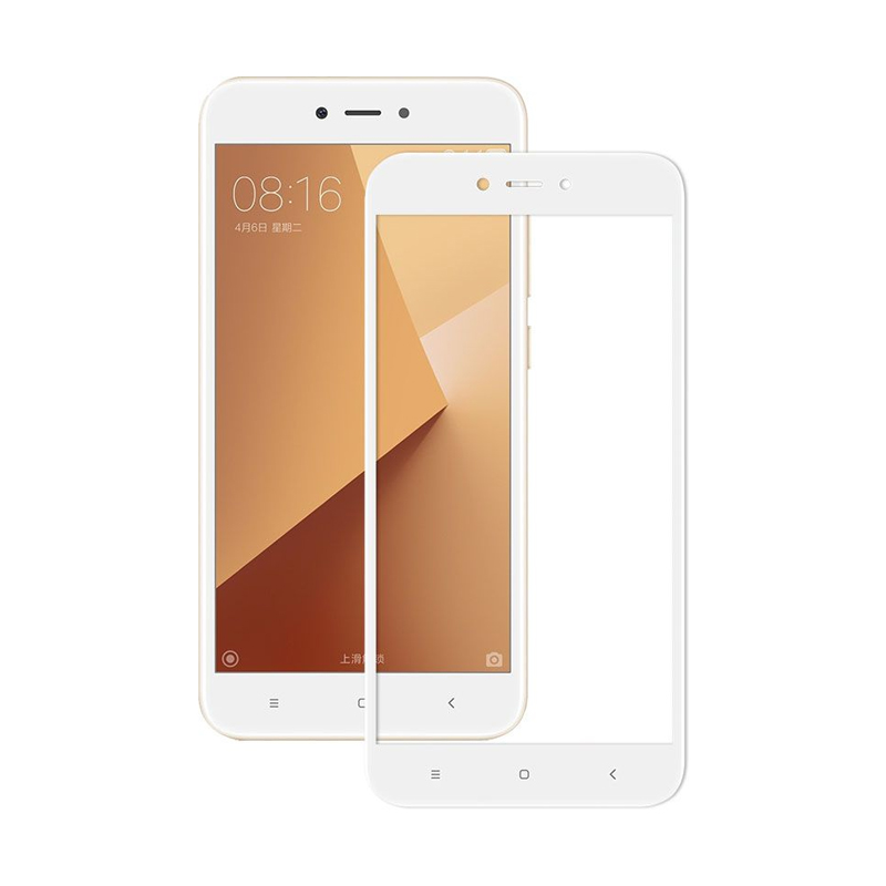 Захисне скло Glass Xiaomi Redmi 5A, Redmi Go, Redmi 4X 9D white