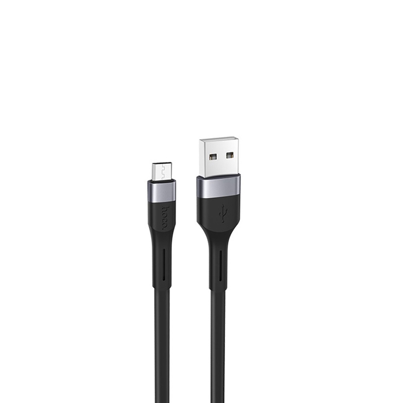 USB кабель Hoco X34 Surpass microUSB black