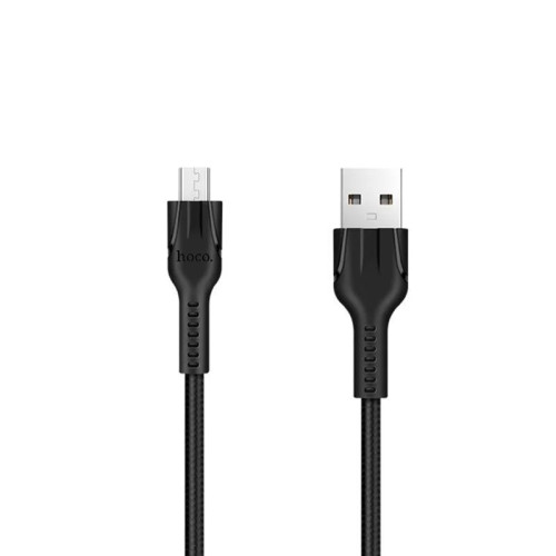 USB кабель Hoco U31 Benay microUSB black