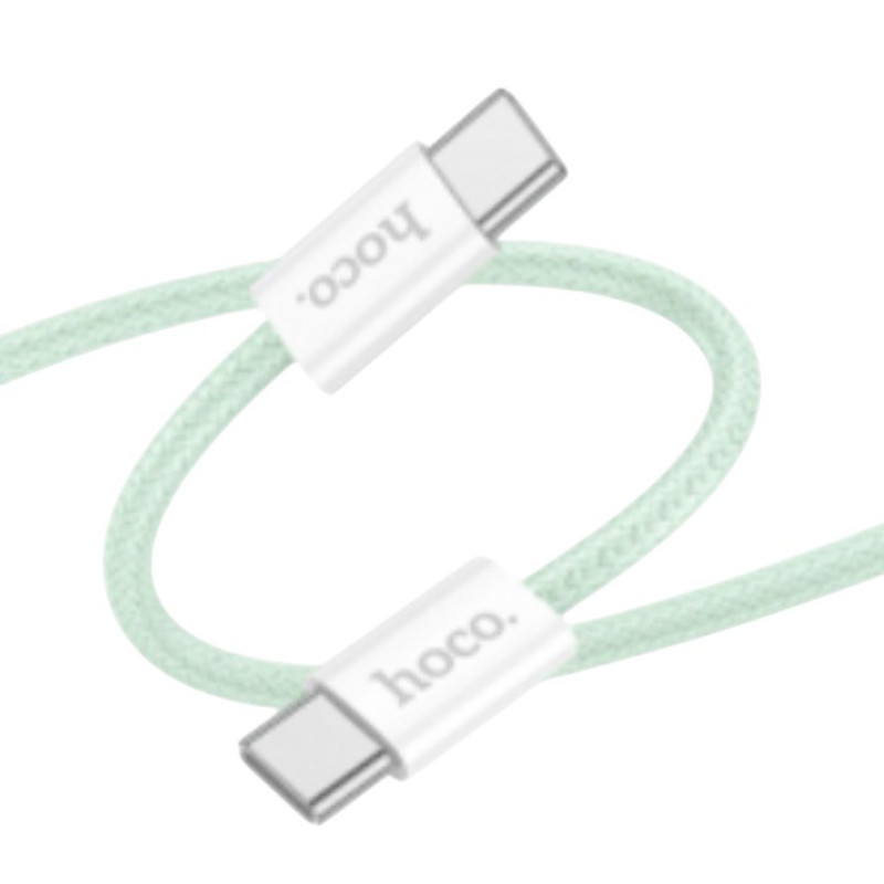 USB кабель Hoco X104 Type-C to Type-C green 2m USB кабель Hoco X104 Type-C to Type-C green 2m