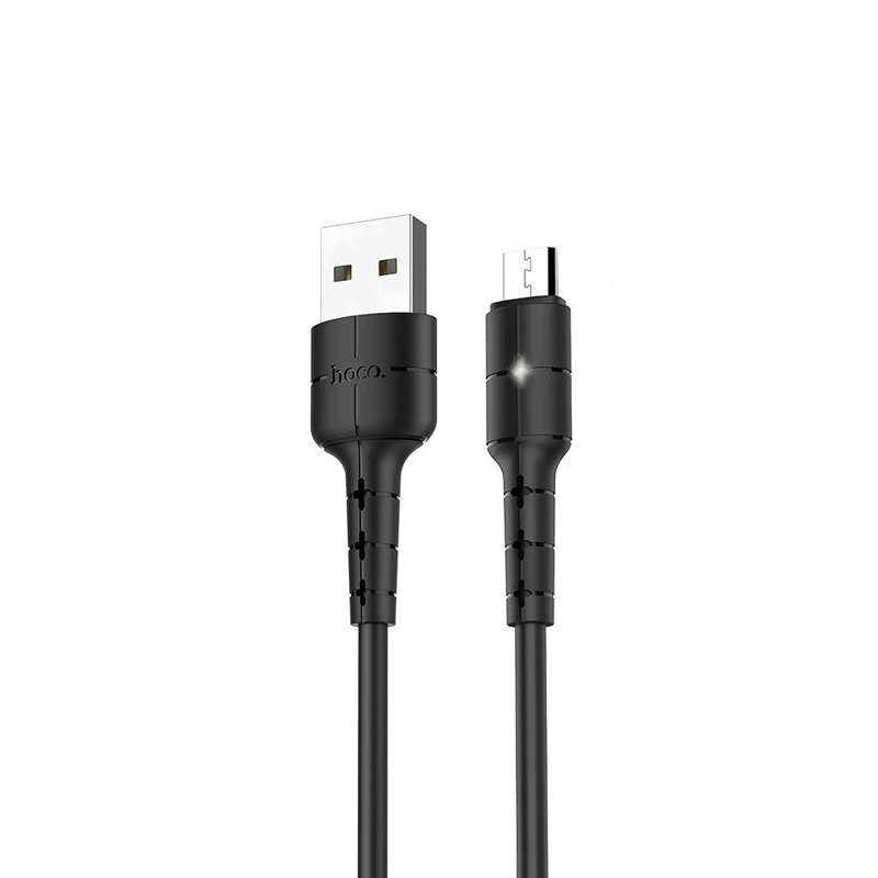 USB кабель Hoco X30 Star microUSB black