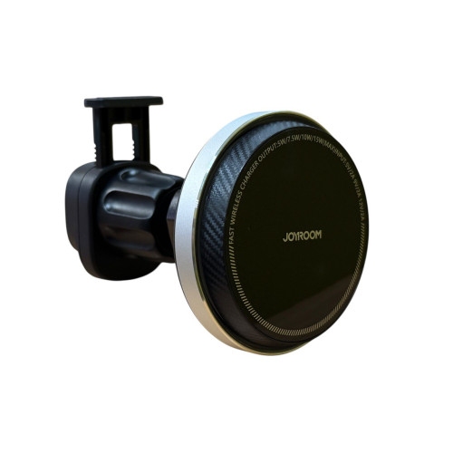 Автотримач Joyroom JR-ZS387 Magnetic Wireless Car 15W в дефлектор black Автотримач Joyroom JR-ZS387 Magnetic Wireless Car 15W в дефлектор black